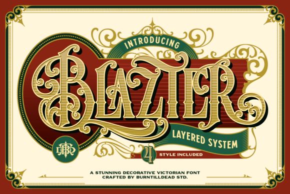 Blazter: Crafting Legacy with Victorian Display Typography