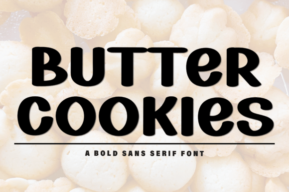 Butter Cookies: A Typeface That Tastes Like the Holidays