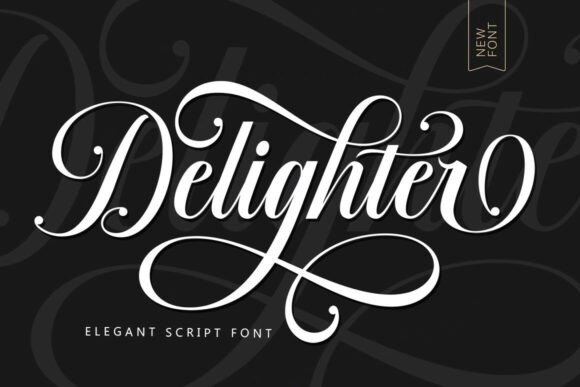 Delighter: An Elegant Script Font for Modern Projects