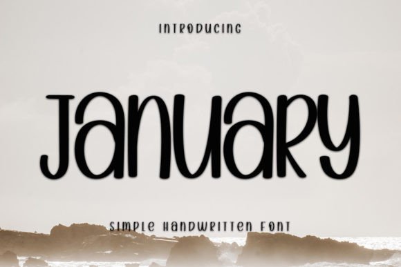 January: A Handwritten Font for Timeless, Elegant Design