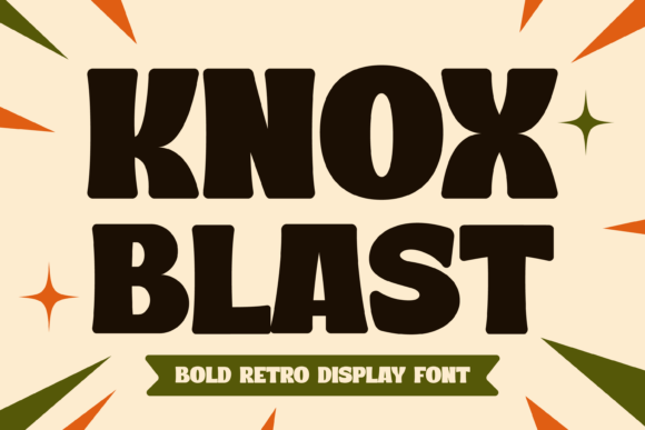 Knox Blast: A Retro Powerhouse for Modern Design