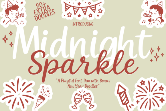 Midnight Sparkle Duo: Your Go-To for Festive Design