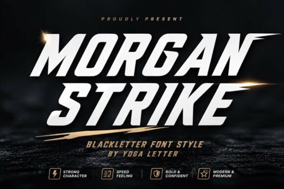 Morgan Strike: A Modern Blackletter for Bold Brands