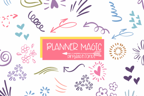 Planner Magic: A Dingbats Font for Creative Projects