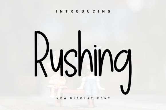 Rushing: A Handwritten Font for Authentic Brand Connection