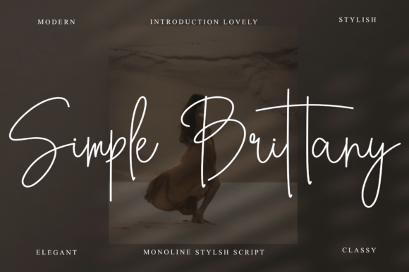 Simple Brittany: A Font with a Warm, Friendly Vibe