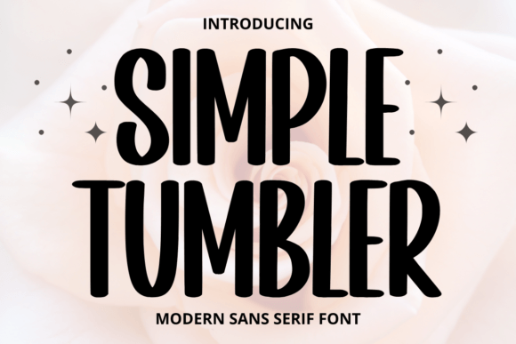 Simple Tumbler: A Warm & Friendly Sans Serif for Modern Brands