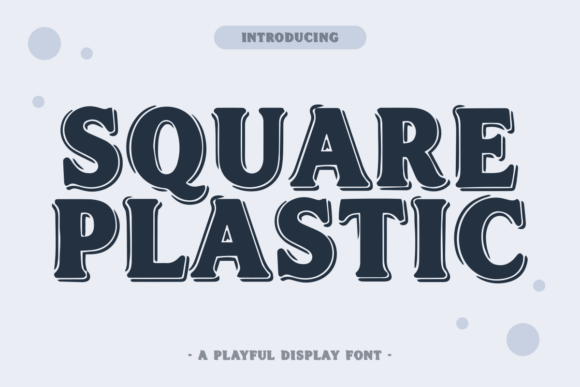 Square Plastic: A Versatile Typeface for Modern Design