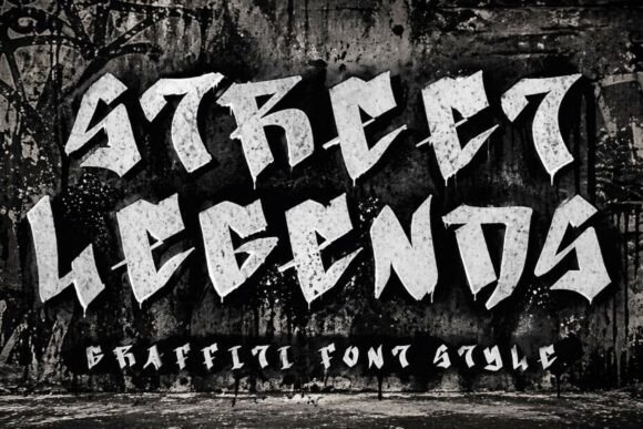 Street Legends: Capturing Urban Energy in Typography
